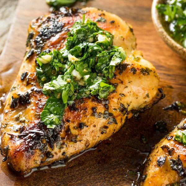 Grilled Chimichurri Chicken Breast