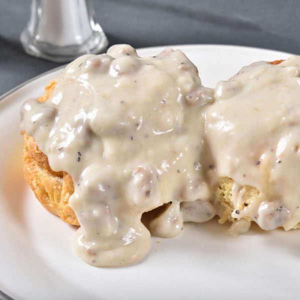 Sausage Biscuits and gravy