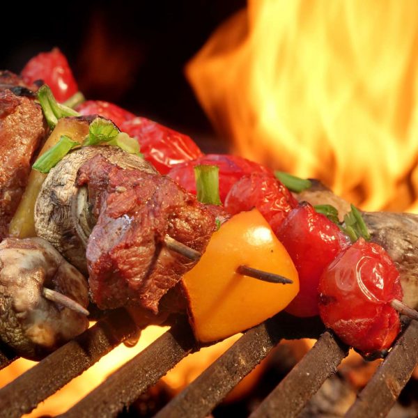 Tender Marinated Flat Iron Steak with Peppers, Onions, & Mushrooms