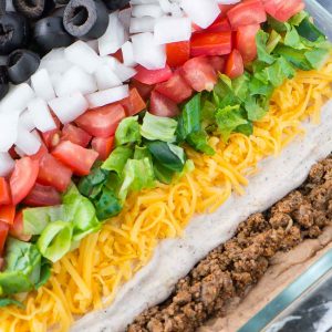 5 Layer Mexican Dip & Chips