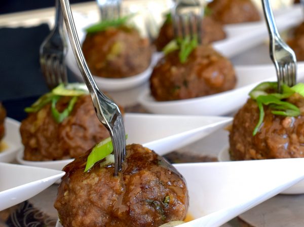 Asian Sesame Meatballs