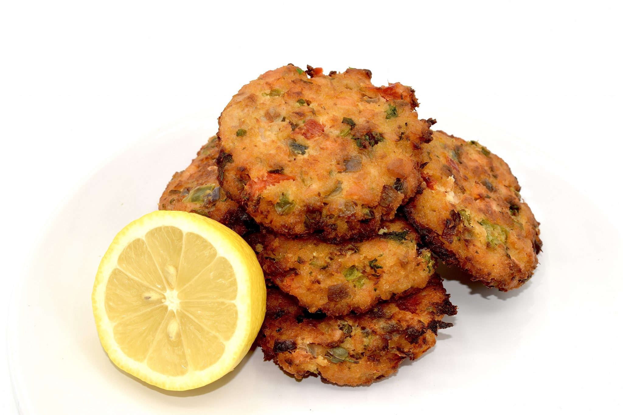Lemon Caper Salmon Cakes Kelli's Catering & Events