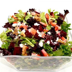 Roasted Beets & Goat Cheese Salad