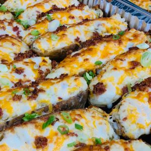 Twice Baked Loaded Potatoes