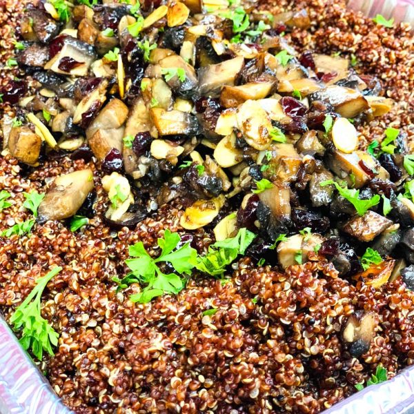Vegan Portobello Quinoa